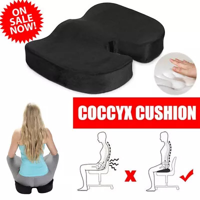 $25 • Buy Memory Foam Lumbar Back Pillow Support Seat Cushions Home Office Car Seat Chair