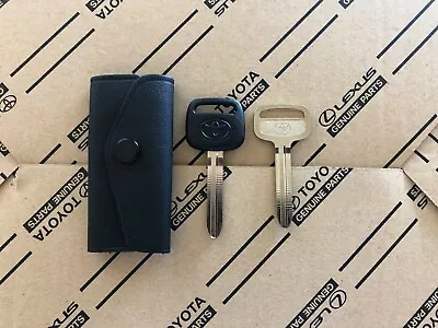 $40.31 • Buy JZA80 / MKIV Toyota Supra Genuine OEM Blank KEY SET - Aristo Soarer Chaser 93-02