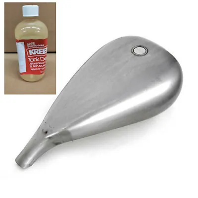 8  STRETCHED GAS TANK HARLEY MOTORCYCLE BIKE CUSTOM CHOPPER 5 Gallon W/Degreaser • $165.77