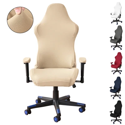 $19.79 • Buy Universal Gaming Chair Cover Stretch Office Computer Racing Seat Cover Protector