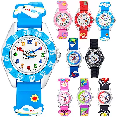 Kids Watch Time Teacher Learn How To Tell The Time For Boys And Girls  RRP£14.99 • £6.99