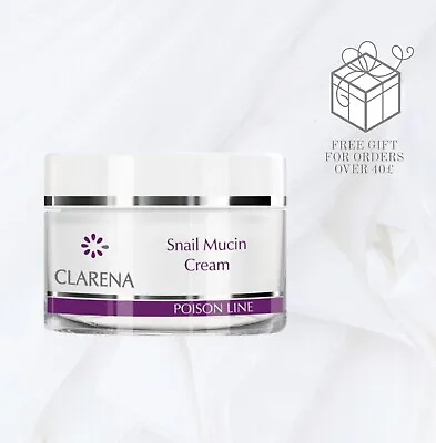 £30.40 • Buy Clarena Poison Snail Mucin Regenerating Face Cream 50ml