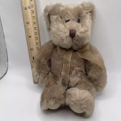 Dakin Brown Teddy Bear Small Plush Stuffed Animal Vintage Look • $7.53