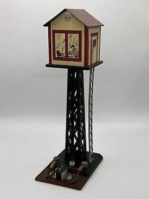 Vintage Marx O Gauge Train Control Tower Radio Radar Switch Model 1950's • $17.46