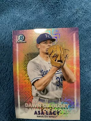 Asa Lacy - 2021 Bowman Chrome Mega  - Dawn Of Glory Mojo Refractor Insert • $4