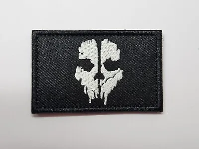 CALL OF DUTY GHOSTS Hook And Loop Patch Badge Tactical Morale Military COD Logo • $12.99