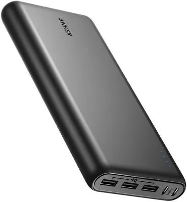 Anker 26800mAh Portable Power Bank 3-Port USB External Battery Charger For Phone • £56.90