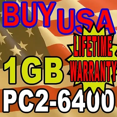 $19.99 • Buy 1GB Dell Vostro A100 A840 A860 A90 200PIN Memory RAM