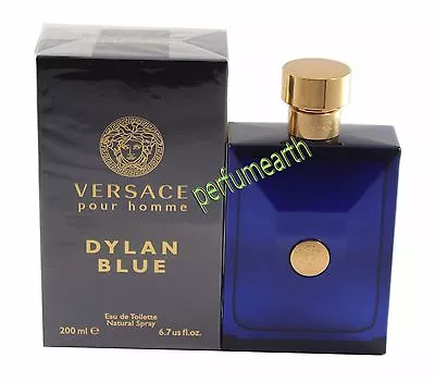 Versace Pour Homme Dylan Blue 6.7/6.8 Oz/200 Ml Men's Edt Spray New In Box • $74.40