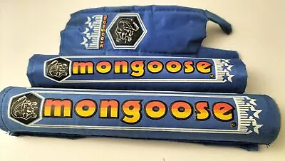 Mongoose Blue Old School BMX Vintage Classic Pad Set For Californian Pro Class • $240.06