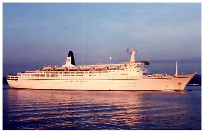 Royal Odyssey (1964) Royal Cruise Ship Line Vintage Photo 4x6 IMO 5321679 NYC • $10.99