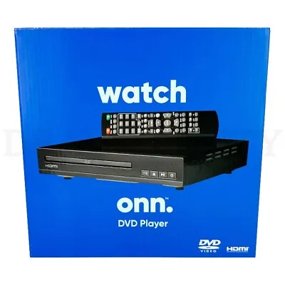 Onn HDMI DVD Player With Remote Control - Brand New In Box • $22.99