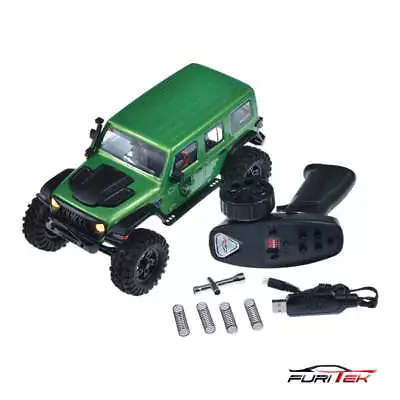 Furitek FX118 Katana RTR Brushless 1/18 RC Crawler Kit Green FUR-2528 • $199.99