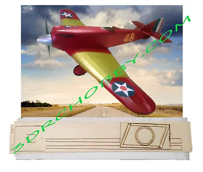 Verville-Sperry R-3 30  WS RC Airplane Short Kit + Plans Laser Cut Balsa & Ply • $109.99