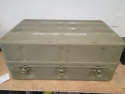Military Water Tight Aluminum Medical Supply Chest Storage Container 30x12x18  • $79