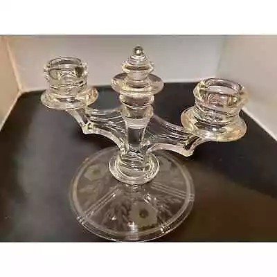 Vintage Double Arm Tiffin Candleholder • $16