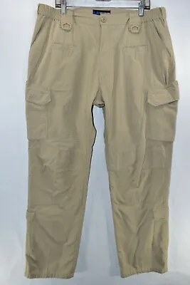 LA Police Gear LAPG Operator Pants Tactical Mens Size 42x34 Khaki Meas. 38x33 • $10