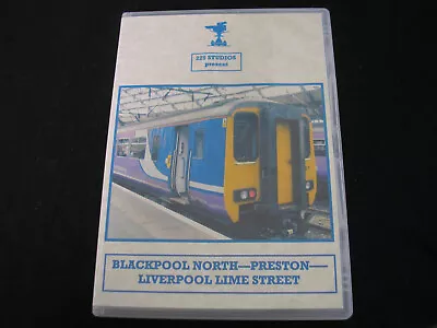 225 Studios - Blackpool To Liverpool - Cab Ride - Driver's Eye View -Railway-DVD • £10.99