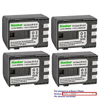 Kastar Replacement Battery For Canon NB-2L12 2L14 & Canon VIXIA HV40 VIXIA HV30 • $34.99