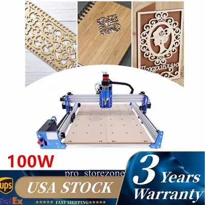 3 Axis 4040 Wood Carving Milling Machine Cnc Router Engraver Engraving Cutting • $375.25