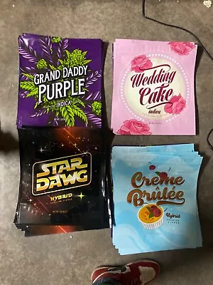 1LB Custom Mylar Bags!! Granddaddy Purple /wedding Cake / Star Wars  • $9.99