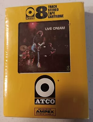 Sealed 8 Track Tape Cream  Live  Beautiful Ampex Custom Sleeve • $22