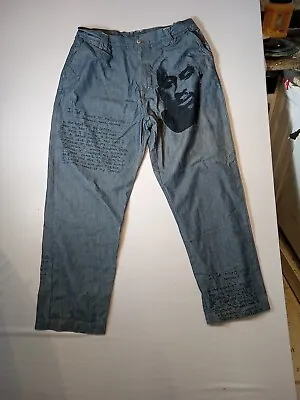 Makaveli Tupac Jeans Mens 42 X 34 • $48.99