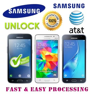 Network Unlock Code For At&t Att Samsung Galaxy S10 S9 S8 S7 / Note 9 8 7 5 4 3 • $3.95