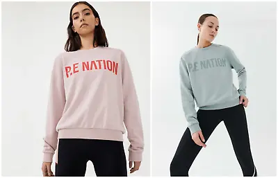 Minor Defect! Pe Nation Fortify Crew Neck Sweatshirt Organic Cotton Jumper Sweat • $45.99