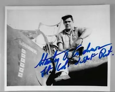 Stanley Andrews Signed 4x6 B/W Photo WWII Ace 39FS 35FG P-38P-51 6V • $39.99