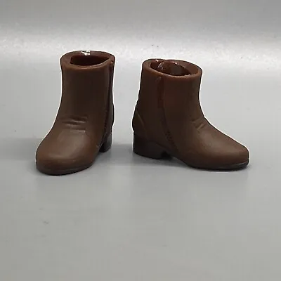 Mego Repro Brown Side Zipper Fancy Dress Boots WGSH World's Greatest Super Hero • $6.99