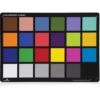 Calibrite ColorChecker Classic Classic • $85