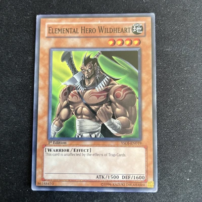 £3 • Buy ELEMENTAL HERO WILDHEART - YSDJ-EN019 - NON HOLO - 1st EDITION - YU-GI-OH CARD