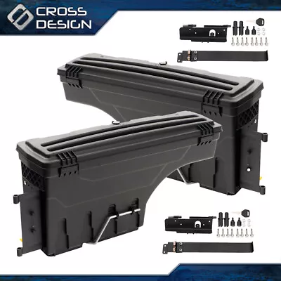 Truck Bed Storage Box ToolBox Fit For Toyota Tundra 2007-2021 Left & Right Side • $124.49