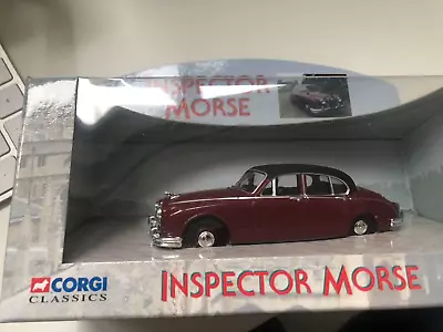 CORGI Classics Inspector Morse 01803 Jaguar 2.4 Red Diecast 1:43 Metal Car - H73 • £20