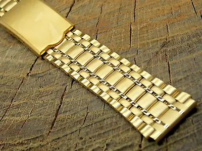 Cardinal NOS Unused Vintage Watch Band Deployment Clasp Stainless Steel 18mm • $51.39