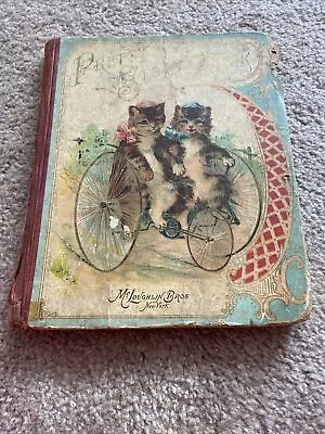 Pretty Story Book Children’s Hardcover Book. Published By McLoughlin Bros 1800s • $20
