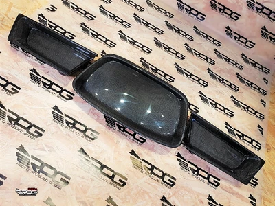 $550 • Buy RPG DD Drag Carbon Bumper Grill For 06 07 Subaru Impreza Hawkeye WRX STi GDF 