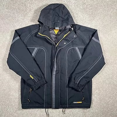 90s Oakley Software Winter Ski Snowboard Jacket Gorpcore Black Medium Vintage • $167.89