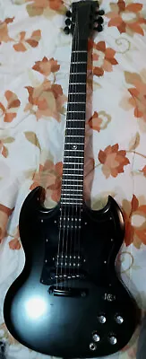 $800 • Buy Electric Guitar Gibson SG Gothic 2001 Satin Black Made In USA CUSTOM REPAIRED HS