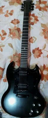 $800 • Buy Electric Guitar Gibson SG Gothic 2001 Satin Black Made In USA CUSTOM REPAIRED HS