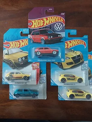 Hot Wheels Volkswagen Golf GTI/MK2 Lot Of 5 • $7.50