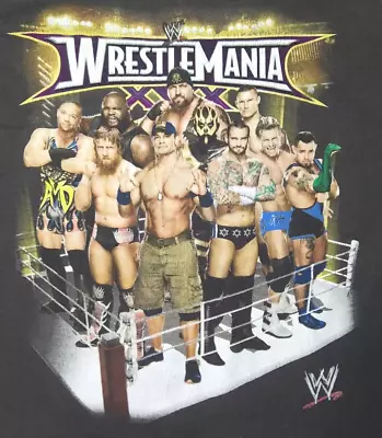 WrestleMania Old T-Shirt Youth XS  ? John Cena Randy Orton Big Show See 589 • £8.21