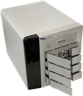 Promise Pegasus R4 4-Bay RAID Array Storage Thunderbolt Caddy Chassis Enclosure • £169.99