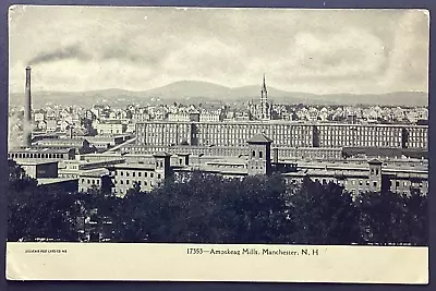 Manchester New Hampshire Amoskeag Mills Vintage Postcard Posted • $1.95