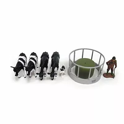 Britains 1 32 Cattle Feeder Farm Playset Collectable Farmyard Animal Toys For C • £14.39