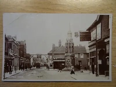 1911 Real Photo Postcard Waltham Cross Hertfordshire • £7.99