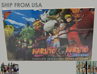 Anime DVD Naruto Complete Season Collection ( Eps 1 - 720 END ) English Dubbed • $160.75