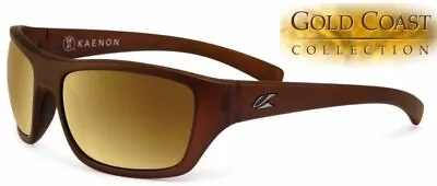 NEW KAENON SUNGLASSES KANVAS Gold Coast With Brown Mirror B12 Lenses • $169