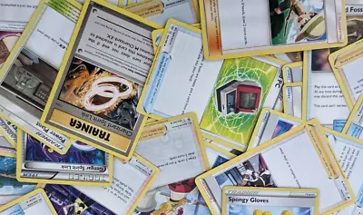 $5 • Buy Pokemon 50 Random Trainer Cards Bulk Lot Official TCG Cards - No Energy